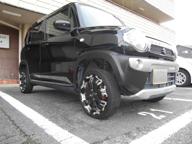 ハスラー Ａ　リフトアップ　バトルシップ４アルミホイール　ＨＫＳ車検対応マフラー　キーレス　ＥＴＣ（5枚目）