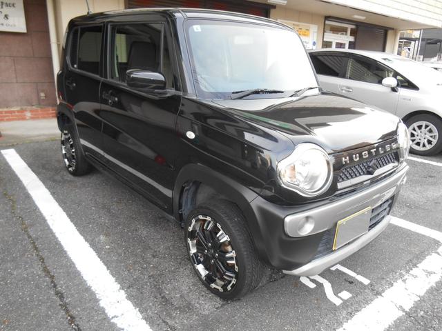 ハスラー Ａ　リフトアップ　バトルシップ４アルミホイール　ＨＫＳ車検対応マフラー　キーレス　ＥＴＣ（6枚目）