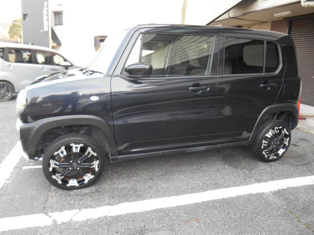 ハスラー Ａ　リフトアップ　バトルシップ４アルミホイール　ＨＫＳ車検対応マフラー　キーレス　ＥＴＣ（7枚目）