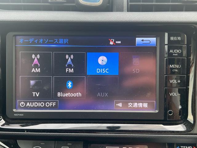 アクア Ｓ　自社ローン　純正ナビ　バックカメラ　ＥＴＣ　ｂｌｕｅｔｏｏｔｈ　ワンセグＴＶ（6枚目）