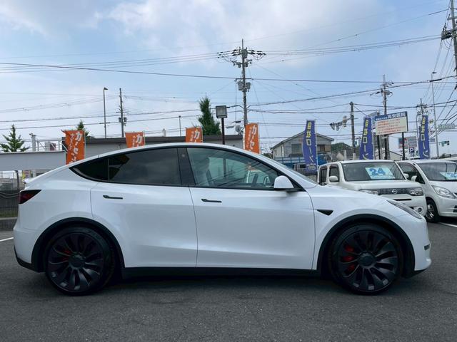 モデルＹ パフォーマンス　ワンオーナー　禁煙車　ホワイトレザーシート　２１インチＡＷ　ＥＴＣ（45枚目）