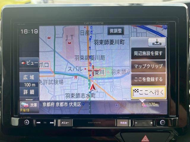 Ｎ－ＢＯＸカスタム Ｇ・Ｌターボホンダセンシング　両側Ｐスライドドア／社外ナビ／バックカメラ／純正エンジンスターター／スマートキー×２／ビルトインＥＴＣ／純正１５インチＡＷ／ＬＥＤヘッドランプ／ＬＥＤフォグランプ（4枚目）