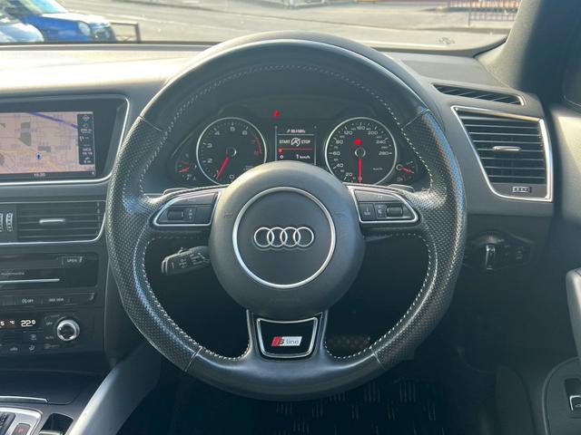 Ｑ５ ２．０ＴＦＳＩクワトロ　Ｓラインパッケージ　４ＷＤ　クルーズコントロール　純正ナビ　　ＥＴＣ　　ドラレコ（15枚目）