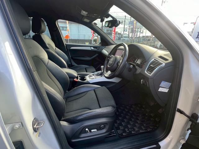 Ｑ５ ２．０ＴＦＳＩクワトロ　Ｓラインパッケージ　４ＷＤ　クルーズコントロール　純正ナビ　　ＥＴＣ　　ドラレコ（18枚目）