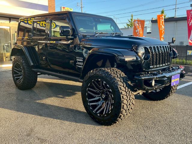 ジープ・ラングラーアンリミテッド サハラ　ＦＯＸサス　ＴＩＳアルミ　サイドオートステップ　　ワンオーナー　禁煙車　４ＷＤ　クルコン　ＢＳＭ　　　　シートヒーター　ドラレコ　ＥＴＣ（39枚目）