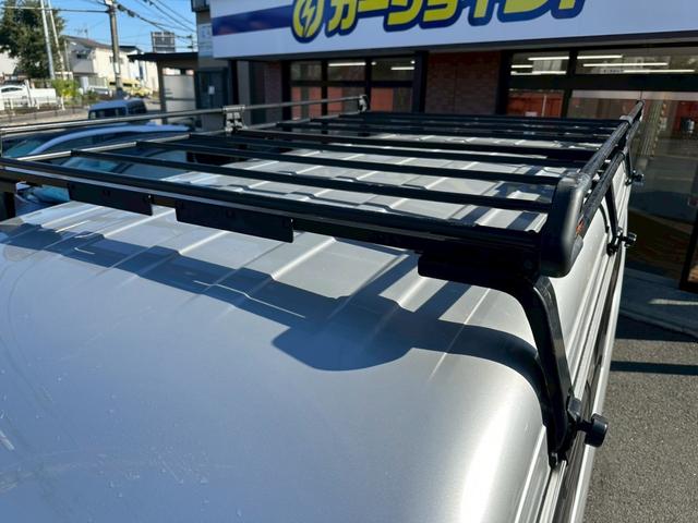 エブリイ ＰＣ　１オーナー／社外ルーフキャリア（ＴＵＦＲＥＱ）／前後ドライブレコーダー／純正ディスプレイオーディオ／バックモニター／ＥＴＣ／社外黒レザー調シートカバー（前席）／キーレス／セーフティサポート／ゴムマット（8枚目）