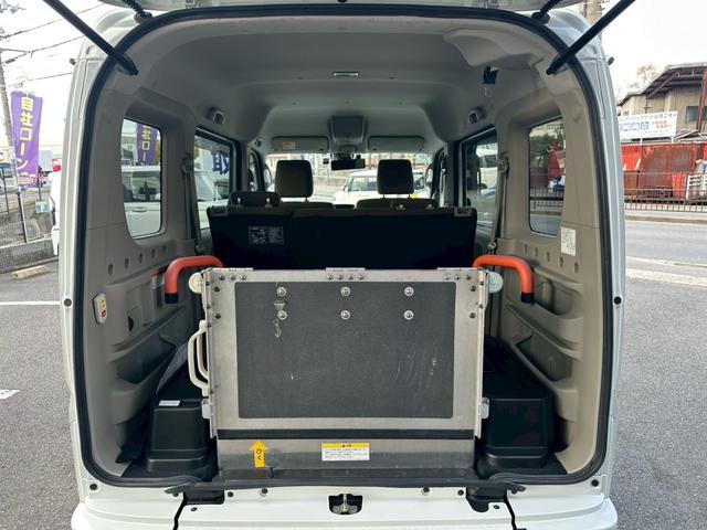 ＮＶ１００クリッパーリオ 　福祉車両　スロープタイプ　車椅子１台搭載　　社外デジタルインナーミラー　バックカメラ（26枚目）