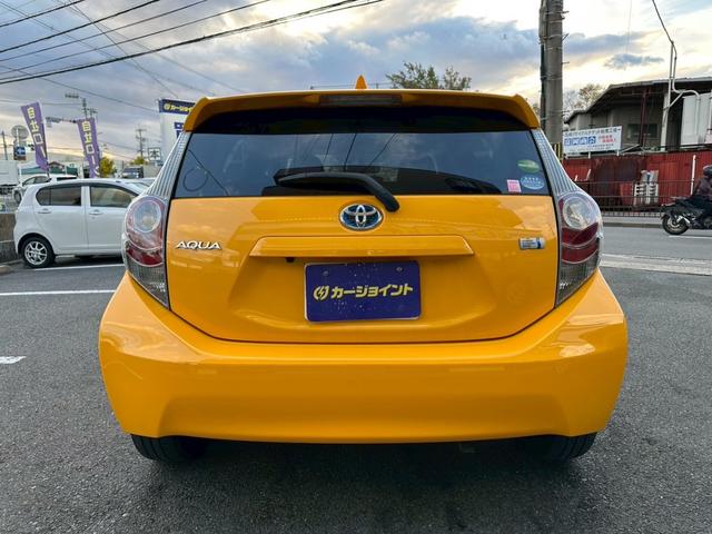 アクア S 1オーナー 禁煙車 純正ナビ ETC TV Bluetooth バックカメラ(38枚目)