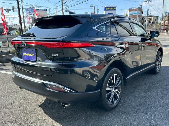 ハリアーハイブリッド G ワンオーナー/純正12.3型ナビ・フルセグTV/バックモニター/BSM/ブラウン内装/パワーバックドア/LEDヘッドランプ/LEDフォグ/デジタルインナーミラー/純正18インチAW/スマートキー×2(3枚目)