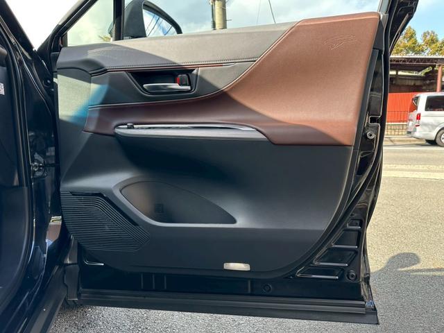 ハリアーハイブリッド G ワンオーナー/純正12.3型ナビ・フルセグTV/バックモニター/BSM/ブラウン内装/パワーバックドア/LEDヘッドランプ/LEDフォグ/デジタルインナーミラー/純正18インチAW/スマートキー×2(22枚目)