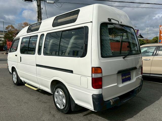 ハイエースコミューター スーパーロングDX ワンオーナー 福祉車両 車椅子2基 8人乗り バッテリー新品 ディーゼル(36枚目)