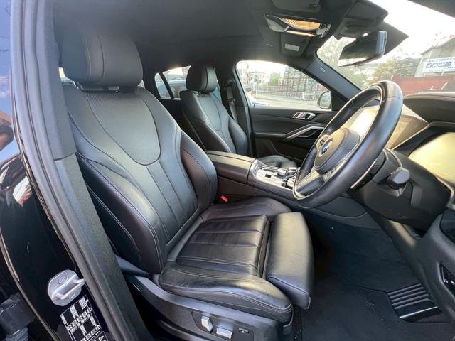 Ｘ６ ｘＤｒｉｖｅ　３５ｄ　Ｍスポーツ　スカイラウンジパノラマガラスルーフ／黒革シート／純正ＯＰ２２インチＡＷ／純正ナビ／全方位カメラ／ヘッドアップディスプレイ／シートヒーター／コンフォートアクセス／パワーバックドア（19枚目）