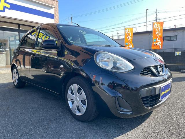 マーチ Ｘ　Ｖセレクション　ワンオーナー　禁煙車　純正オーディオ　タナベダウンサス（純正サス積込）（2枚目）