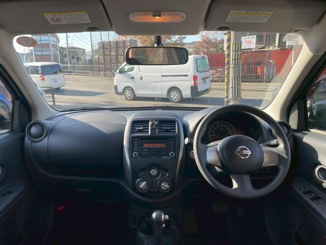 マーチ Ｘ　Ｖセレクション　ワンオーナー　禁煙車　純正オーディオ　タナベダウンサス（純正サス積込）（21枚目）