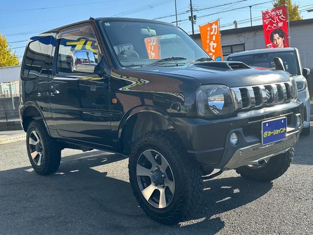 ジムニー ＸＧ　３インチアップ　異色全塗装　社外ナビ　ＥＴＣ（27枚目）