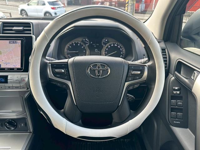 ランドクルーザープラド ＴＸ　ワンオーナー　ムーンルーフ　純正ナビ　　ブラックルーフレール　クリアランスソナー　バックカメラ　ＥＴＣ（22枚目）