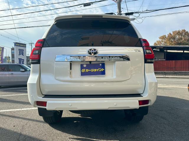 ランドクルーザープラド ＴＸ　ワンオーナー　ムーンルーフ　純正ナビ　　ブラックルーフレール　クリアランスソナー　バックカメラ　ＥＴＣ（51枚目）