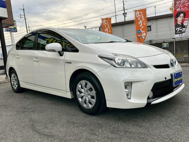 プリウス Ｓ　１オーナー　禁煙車　純正ナビ　レザーシートカバー　検Ｒ９／３　内装ウッドパネル　コーナーセンサー　ＥＴＣ　Ｂカメラ（41枚目）