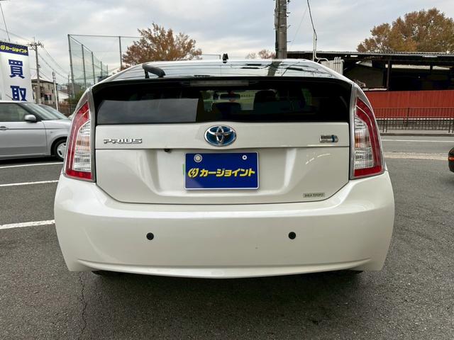 プリウス Ｓ　１オーナー　禁煙車　純正ナビ　レザーシートカバー　検Ｒ９／３　内装ウッドパネル　コーナーセンサー　ＥＴＣ　Ｂカメラ（46枚目）