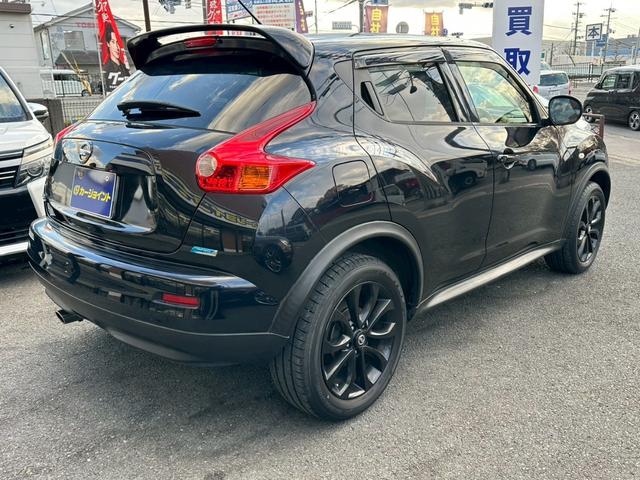 ジューク 15RX タイプV 17インチAW 純正ナビ ワンオーナー 禁煙車(42枚目)