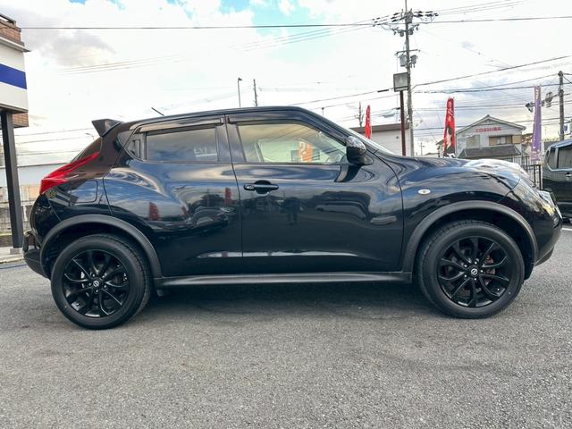 ジューク 15RX タイプV 17インチAW 純正ナビ ワンオーナー 禁煙車(43枚目)