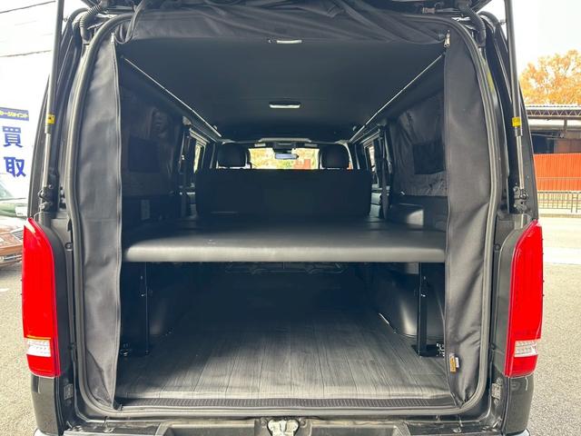 ハイエースバン スーパーGL ダークプライムII モデリスタ ヘッドレストモニター ベッド 社外スピーカー ワンオーナー 禁煙 ユーザー買取 社外AW(2枚目)