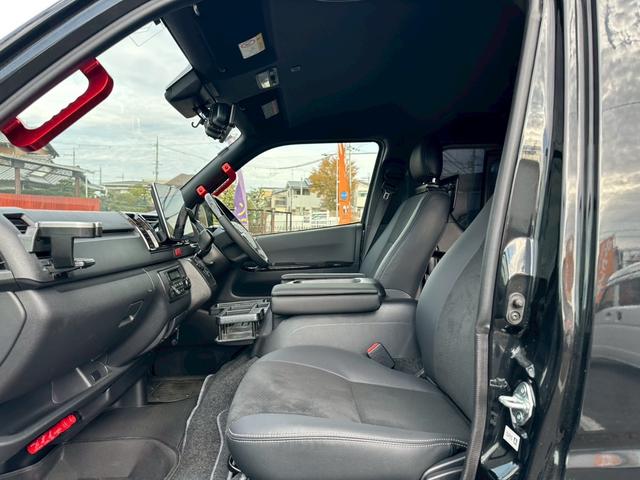 ハイエースバン スーパーGL ダークプライムII モデリスタ ヘッドレストモニター ベッド 社外スピーカー ワンオーナー 禁煙 ユーザー買取 社外AW(15枚目)
