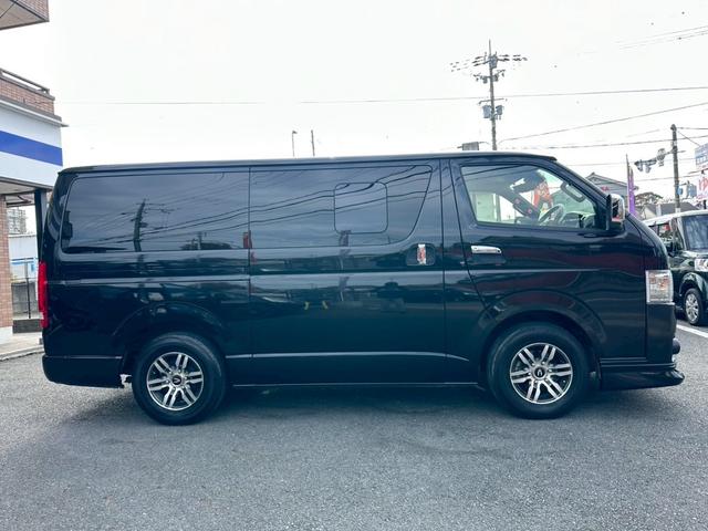 ハイエースバン スーパーGL ダークプライムII モデリスタ ヘッドレストモニター ベッド 社外スピーカー ワンオーナー 禁煙 ユーザー買取 社外AW(47枚目)