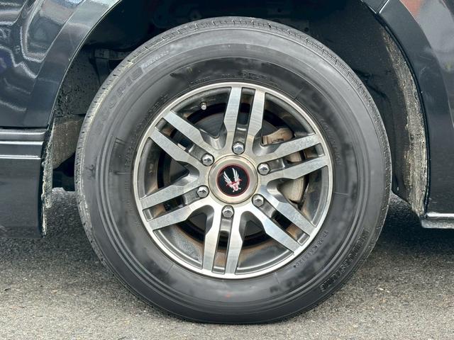 ハイエースバン スーパーGL ダークプライムII モデリスタ ヘッドレストモニター ベッド 社外スピーカー ワンオーナー 禁煙 ユーザー買取 社外AW(50枚目)