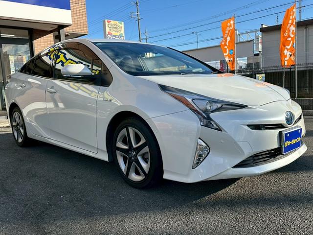 プリウス Ａツーリングセレクション　黒合皮シート／純正９インチＳＤナビ・地デジＴＶ／電動コーナーポール／バックモニター／ヘッドアップディスプレイ／純正１７インチＡＷ／純正ビルトインＥＴＣ／スマートキー（41枚目）