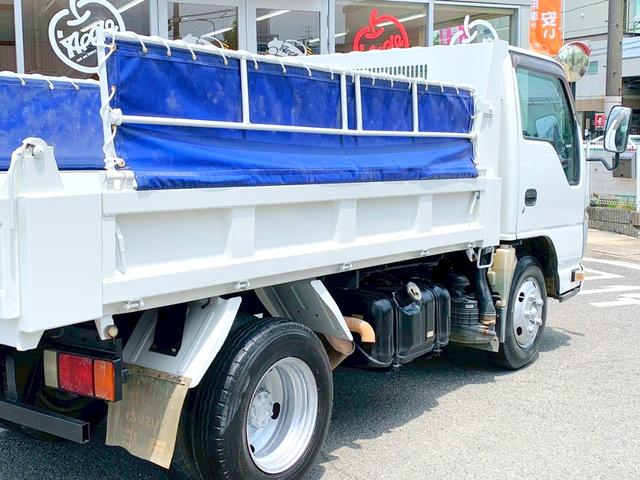 エルフトラック ダンプ２．０ｔ　高床　２．０ｔ　ダンプ　パワーステアリング　エアバック　エアコン　色シロ　走行距離９０９００ｋｍ　燃料ディーゼル　シフトフロア５速ＭＴ（15枚目）