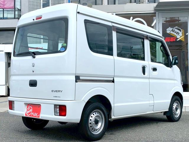 エブリイ  タイミングチェーン 走行浅 走行19600km レーダーブレーキサポート 横滑り防止機能 2nd発進 2速発進 直納専用車 軽バン 軽箱 積載量350kg 4人乗り パワステ エアコン エアバック(13枚目)
