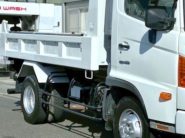 ヒノレンジャー ダンプ　４．０ｔ　積載３．６０ｔダンプ　高床　電格ミラー　パワーステアリング　パワーウィンドウ　エアバック　エアコン　走行距離６７３００ｋｍ（15枚目）