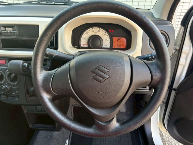 アルト VP VP(4名) キーレス タイミングチェーン 5速オートギアシフト 黒ナンバー可 貨物 バン パワステ エアコン エアバック 積載量200kg 軽バン 営業車に ちょい乗り(21枚目)