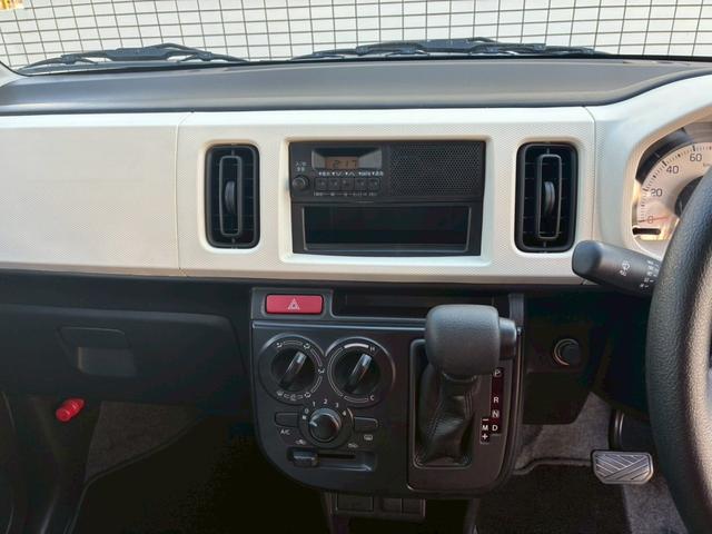 アルト VP VP(4名) キーレス タイミングチェーン 5速オートギアシフト 黒ナンバー可 貨物 バン パワステ エアコン エアバック 積載量200kg 軽バン 営業車に ちょい乗り(30枚目)