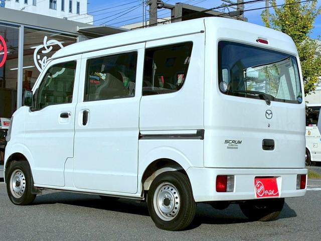 スクラム PA レーダーブレーキ 衝突軽減ブレーキ 軽バン 箱バン タイミングチェーン 5AGS 横滑り防止装置 積載350kg 乗車定員4名 パワステ エアコン エアバック(10枚目)
