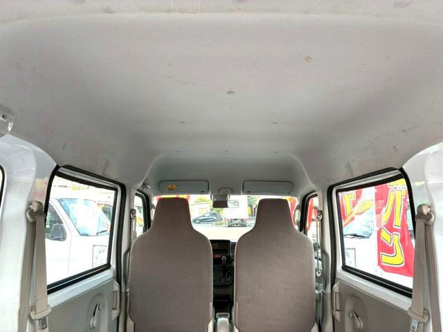 スクラム PA レーダーブレーキ 衝突軽減ブレーキ 軽バン 箱バン タイミングチェーン 5AGS 横滑り防止装置 積載350kg 乗車定員4名 パワステ エアコン エアバック(36枚目)