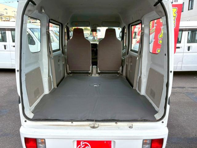 スクラム PA レーダーブレーキ 衝突軽減ブレーキ 軽バン 箱バン タイミングチェーン 5AGS 横滑り防止装置 積載350kg 乗車定員4名 パワステ エアコン エアバック(39枚目)