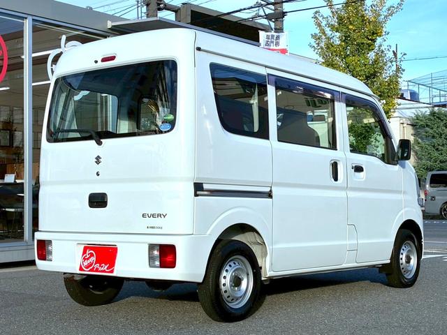 エブリイ PA 2nd発進 2速発進 タイミングチェーン パワーステアリング エアバック エアコン 走行距離23000km 軽バン 軽箱 ハイルーフ 積載量350kg 乗車定員4名(13枚目)