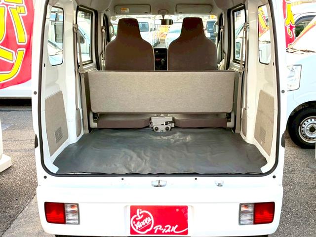 エブリイ PA 2nd発進 2速発進 タイミングチェーン パワーステアリング エアバック エアコン 走行距離23000km 軽バン 軽箱 ハイルーフ 積載量350kg 乗車定員4名(36枚目)