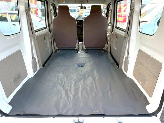 エブリイ PA 2nd発進 2速発進 タイミングチェーン パワーステアリング エアバック エアコン 走行距離23000km 軽バン 軽箱 ハイルーフ 積載量350kg 乗車定員4名(38枚目)