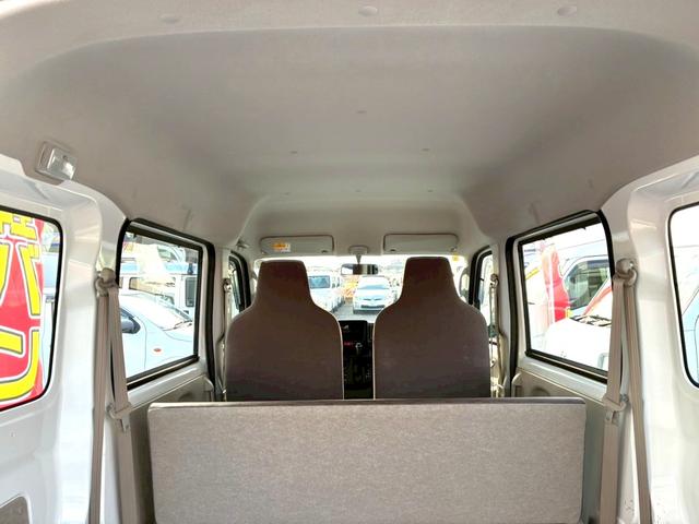 エブリイ PA 2nd発進 2速発進 タイミングチェーン パワーステアリング エアバック エアコン 走行距離23000km 軽バン 軽箱 ハイルーフ 積載量350kg 乗車定員4名(39枚目)