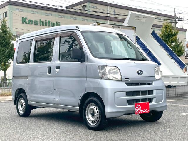 サンバーバン トランスポーター　キーレス　タイミングチェーン　パワーウインドウ　パワーステアリング　エアバック　エアコン　走行距離３２６００ｋｍ　軽バン　軽箱　ハイルーフ　積載量３５０ｋｇ　乗車定員４名（15枚目）