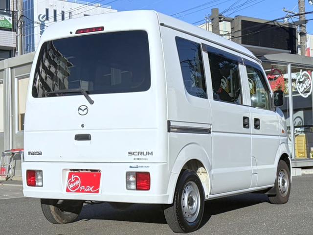 スクラム ＰＣ　４ＷＤ　ナビ　ＴＶ　ドライブレコーダー　キーレス　タイミングチェーン　ＡＢＳ　パワーウインドウ　パワーステアリング　エアバック　エアコン　走行距離５０３００ｋｍ　軽バン　軽箱　積載量３５０ｋｇ（13枚目）