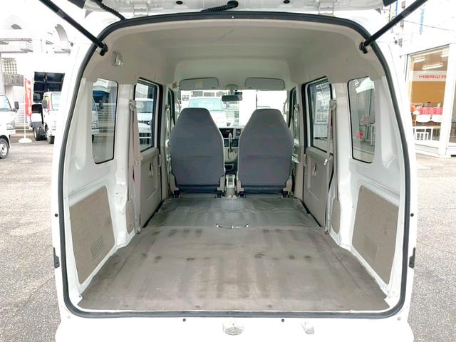 エブリイ ＰＣ　キーレス　タイミングチェーン　ルーフキャリア付　パワーウインドウ　パワーステアリング　エアバック　エアコン　走行距離１１４１００ｋｍ　軽バン　軽箱　ハイルーフ　積載量３５０ｋｇ　乗車定員４名（36枚目）