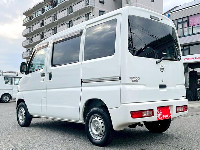 NV100クリッパーバン DX ETC パワーステアリング エアバック エアコン 走行距離68300km 軽バン 軽箱 ハイルーフ 積載量350kg 乗車定員4名(10枚目)