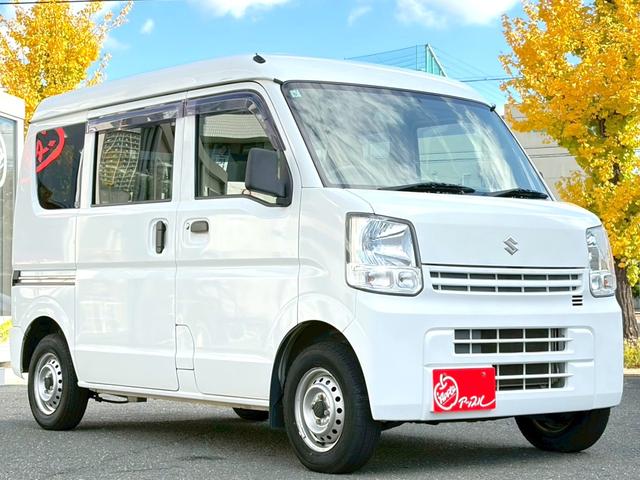 エブリイ ＰＣ　キーレス　ＥＴＣ　ナビ　４ＡＴ　タイミングチェーン　パワーウインドウ　パワーステアリング　エアバック　エアコン　走行距離６２５００ｋｍ　軽バン　軽箱　ハイルーフ　積載量３５０ｋｇ　乗車定員４名（16枚目）