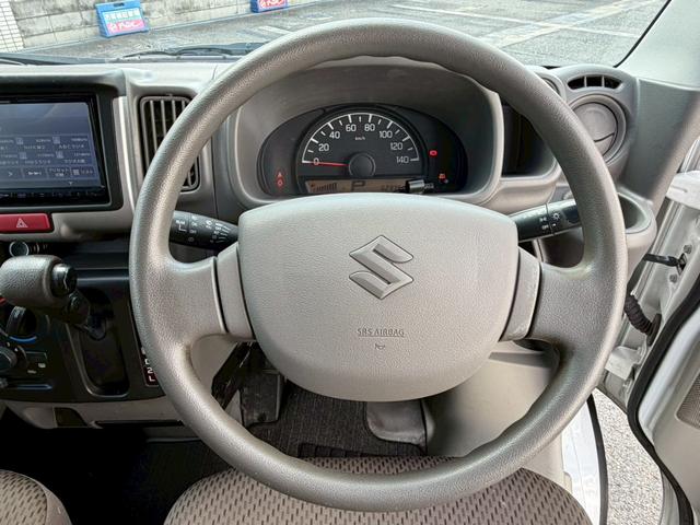 エブリイ ＰＣ　キーレス　ＥＴＣ　ナビ　４ＡＴ　タイミングチェーン　パワーウインドウ　パワーステアリング　エアバック　エアコン　走行距離６２５００ｋｍ　軽バン　軽箱　ハイルーフ　積載量３５０ｋｇ　乗車定員４名（28枚目）