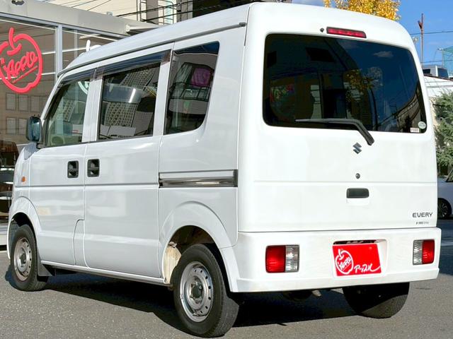 エブリイ ＰＡ　キーレス　タイミングチェーン　パワーウインドウ　パワーステアリング　エアバック　エアコン　走行距離１１９０００ｋｍ　軽バン　軽箱　ハイルーフ　積載量３５０ｋｇ　乗車定員４名（10枚目）