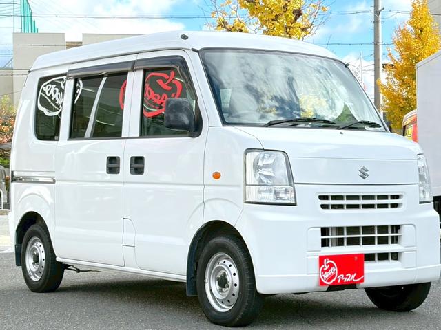 エブリイ ＰＣ　キーレス　ドラレコ　ＥＴＣ　テレビ　ナビ　タイミングチェーン　パワーウインドウ　パワーステアリング　エアバック　エアコン　走行距離６５５００ｋｍ　軽バン　ハイルーフ　積載量３５０ｋｇ　乗車定員４名（15枚目）